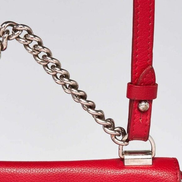 Louis Vuitton Rubis Pebbled Leather Lockme II BB - Picture 10 of 11